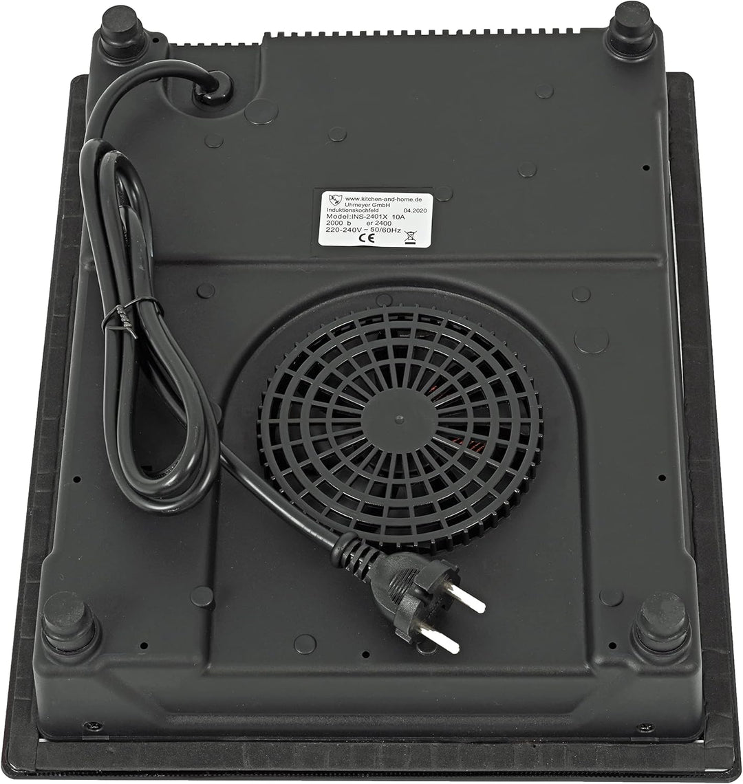 K&H® Einzel 1 Zone Induktionskochfeld 31cm Autark Eingebaut INS-2401X