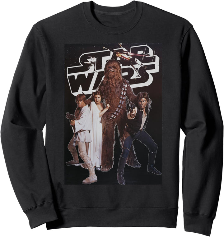 Star Wars Vintage Group Poster Sweatshirt