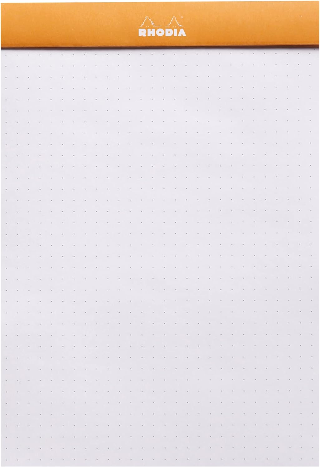 Rhodia 16558C - Packung mit 10 Notizblöcken No.16, DIN A5 80 Blätter Dot-Lineatur 80g, Orange, 1 Pac