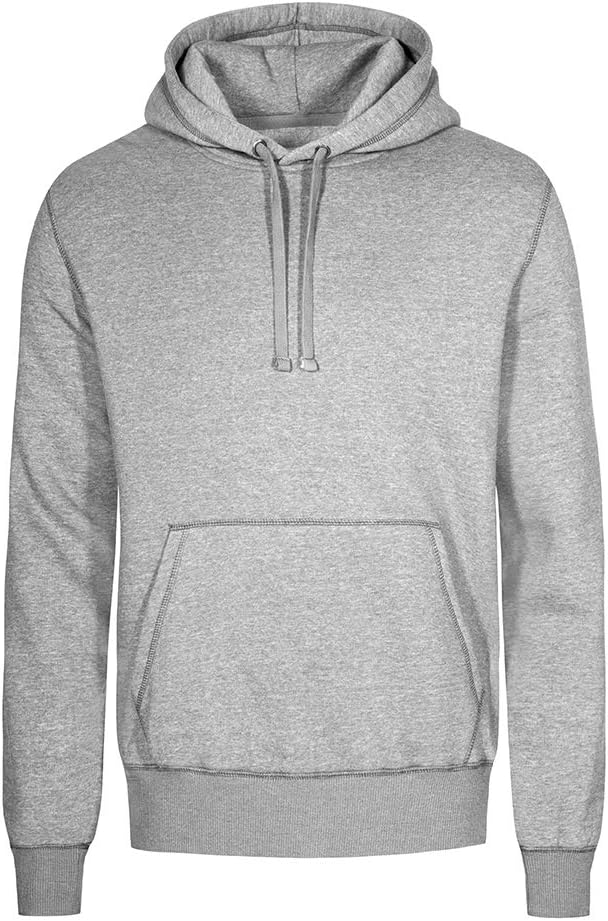 X.O Hoodie Herren, Grau-Melange, L
