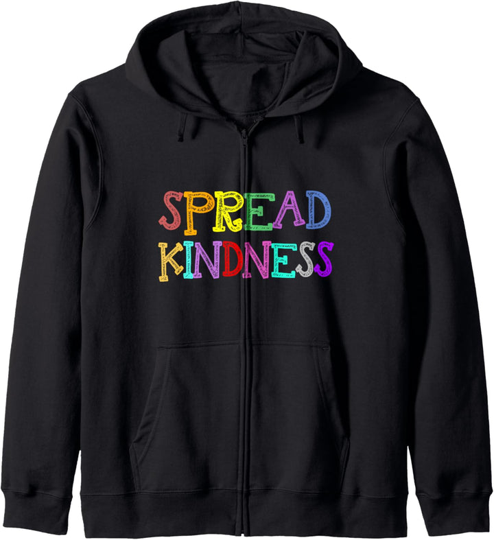 Anti-Mobbing Spread Freundlichkeit Liebe Frieden Kapuzenjacke