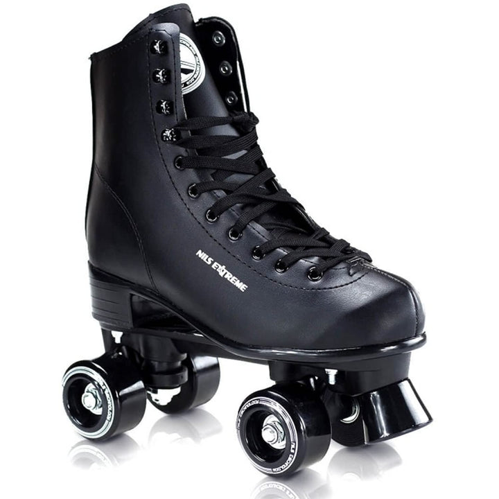 Nils Extreme NQ8400S - Rollschuhe für Damen, Mädchen und Kinder - Quad Roller aus Kunstleder - Disco