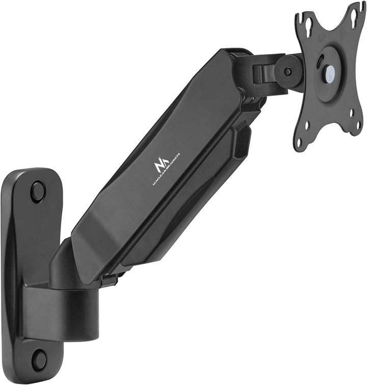 Maclean Monitor-Wandhalterung | Für 17-32" Flach- & Curved-Bildschirme bis 9 kg | VESA 75x75 & 100x1