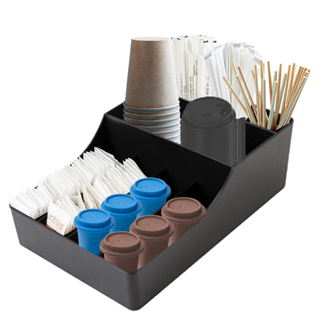 GAESHOW Kaffee Spender Organizer, Kaffeestation Zubehör Organizer, Aufbewahrung von Kaffeezubehör, T