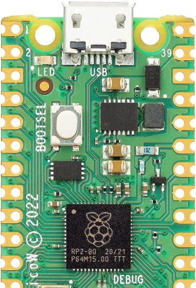 GeeekPi Raspberry Pi Pico W Basic Kit - Raspberry Pi RP2040 Chip, Wi-Fi Wireless Connectivity,Unsold