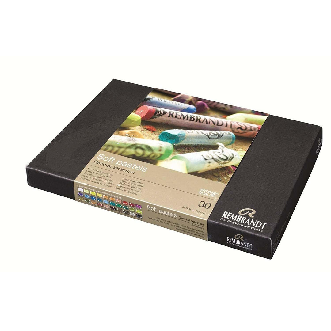 Rembrandt Weiche Pastellkreiden Set mit 30 Kreiden Pastell Box Selection