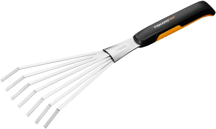 Fiskars 315520-1001 Xact Gartenrechen, Stahl Rake, Rake