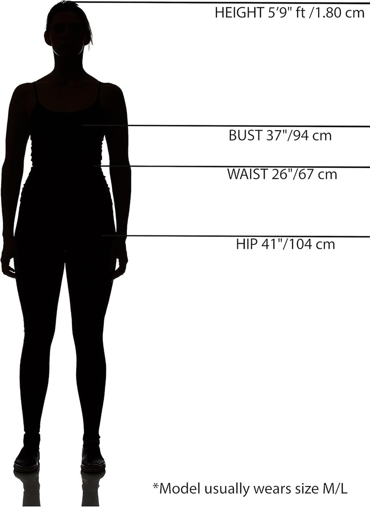 Danskin Damen Signature (Cintura Ancha) Yoga breiter Taille Leggings, Reichhaltiges Schwarz, M