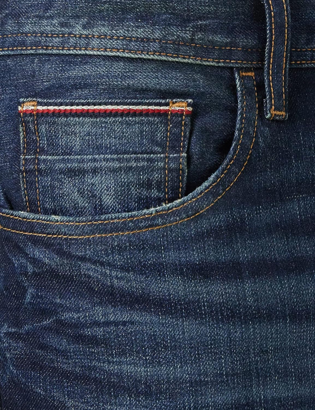 Tommy Hilfiger Herren Tapered Moore STR Benny Indigo Jeans 31W / 34L Denim (Benny Indigo), 31W / 34L