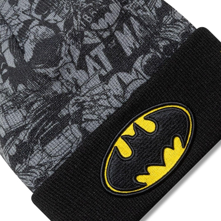 New Era Minnie Mouse Red Disney Character Cuff Knit Kids Beanie 6-12 Jahre Batman Logo Gelb#38522, 6