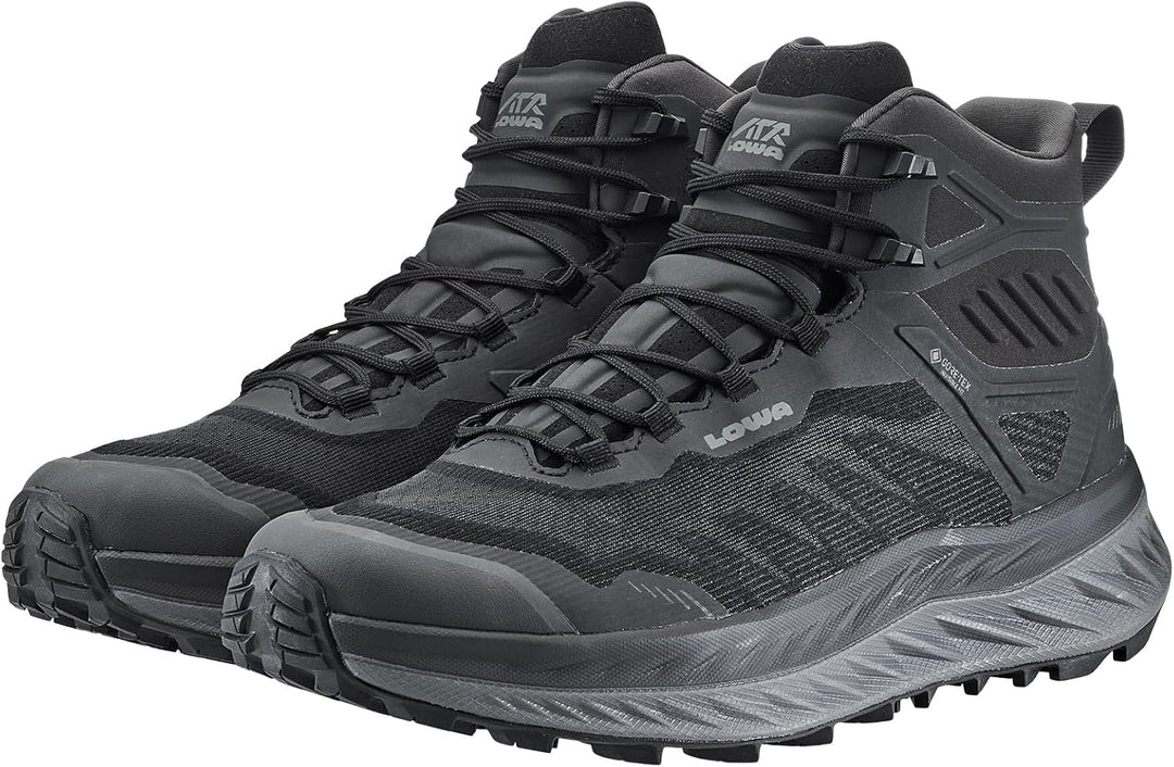 LOWA Stiefel dreiviertel FORTUX GTX QC 40 EU Schwarz, 40 EU Schwarz