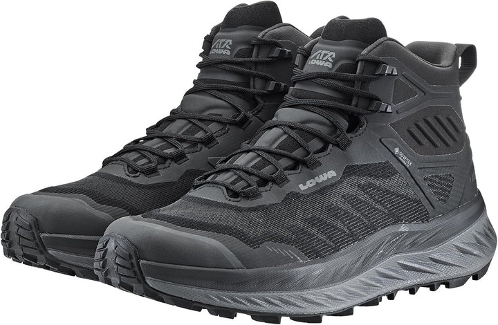 LOWA Stiefel dreiviertel FORTUX GTX QC 40 EU Schwarz, 40 EU Schwarz