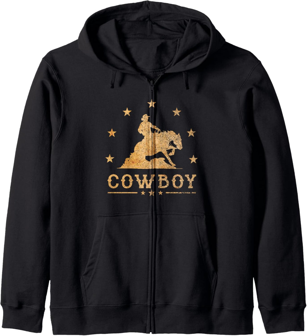 Westernreiter Reining Quarter Horse Sliding Stop Cowboy Kapuzenjacke