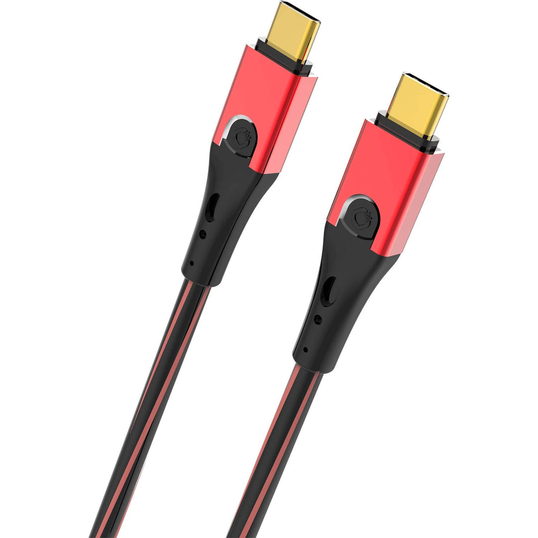 Oehlbach USB-Evolution CC - hochwertiges USB-Kabel 3.1 USB-C auf 3.1 USB-C (Lade-und Datenkabel) sch