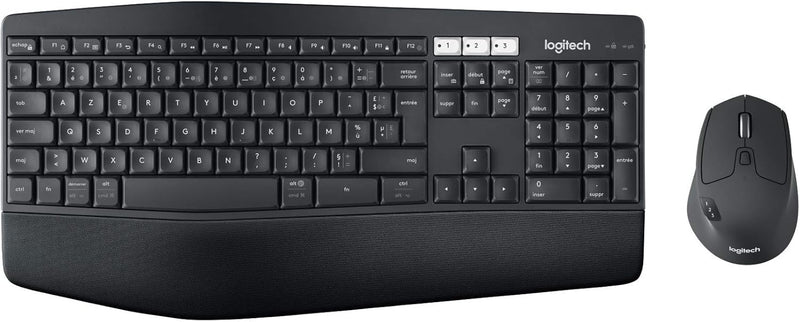 Logitech MK850 Performance Kabelloses Tastatur-Maus-Set, Bluetooth & 2.4 GHz Verbindung via USB-Empf