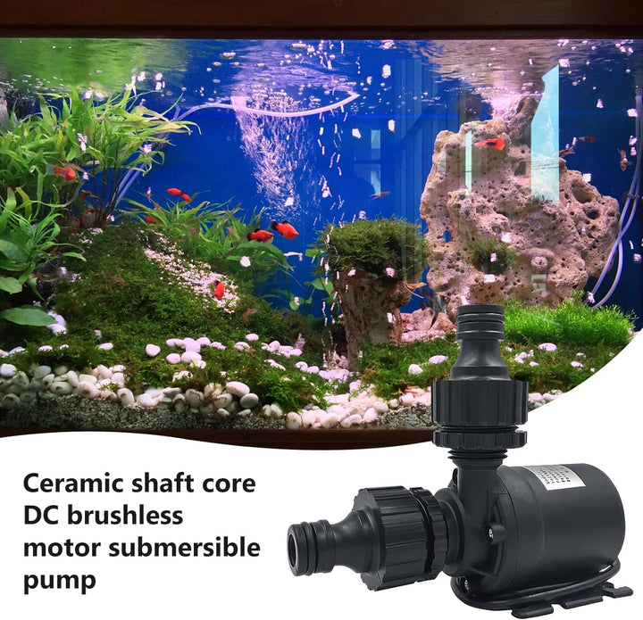 2 Pcs Dc 12v Bürstenlose Tauchwasserpumpe, Dc 12v Mini-Wasserpumpe, Brushless Tauchwasserpumpe, Bohr