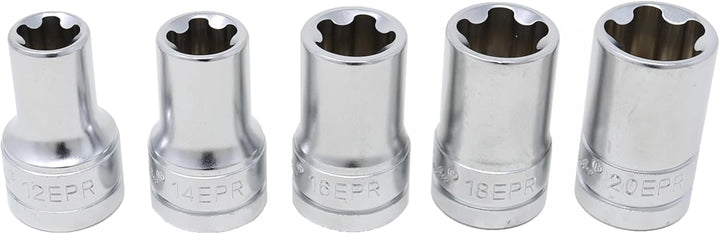 CTA Tools 5065 5-TLG. EPR Torx Plus Steckschlüsselsatz – 3/8 Zoll Dr.