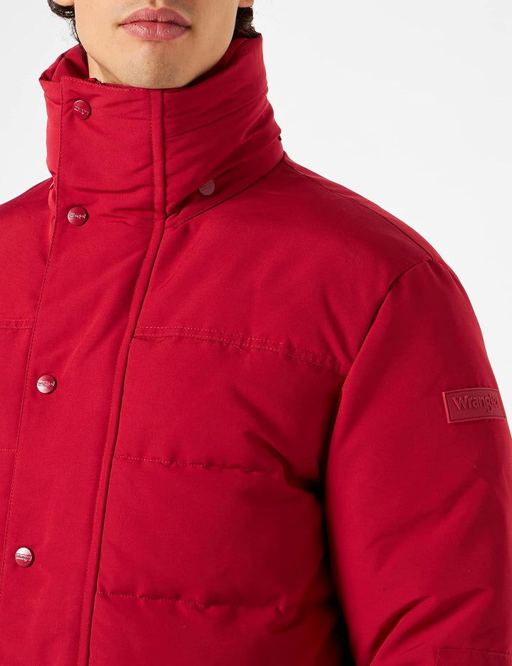 Wrangler Herren Bodyguard Jacket M Rot, M Rot