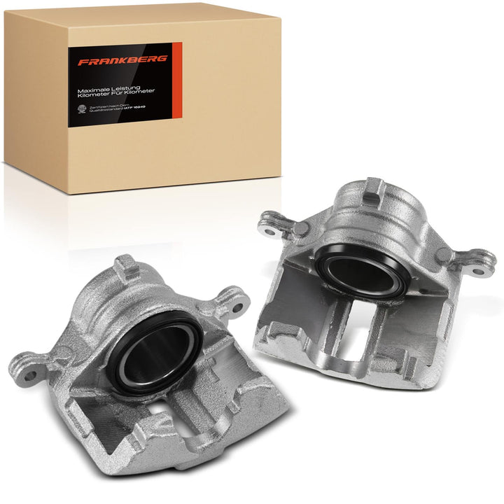 Frankberg 2x Bremssattel Bremszange Vorne Links Rechts Kompatibel mit Freelander L314 1998-2000 Free