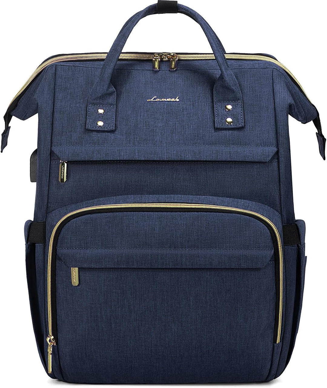 LOVEVOOK Rucksack Damen, Wasserdicht Laptoprucksack 17 Zoll Gross Backpack Schulrucksack Tasche Mädc