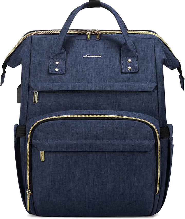 LOVEVOOK Rucksack Damen, Wasserdicht Laptoprucksack 17 Zoll Gross Backpack Schulrucksack Tasche Mädc