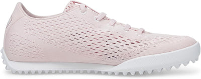 PUMA Damen Monolite Fusion Slip-on Golfschuh 41 EU Chalk Pink Puma White, 41 EU Chalk Pink Puma Whit