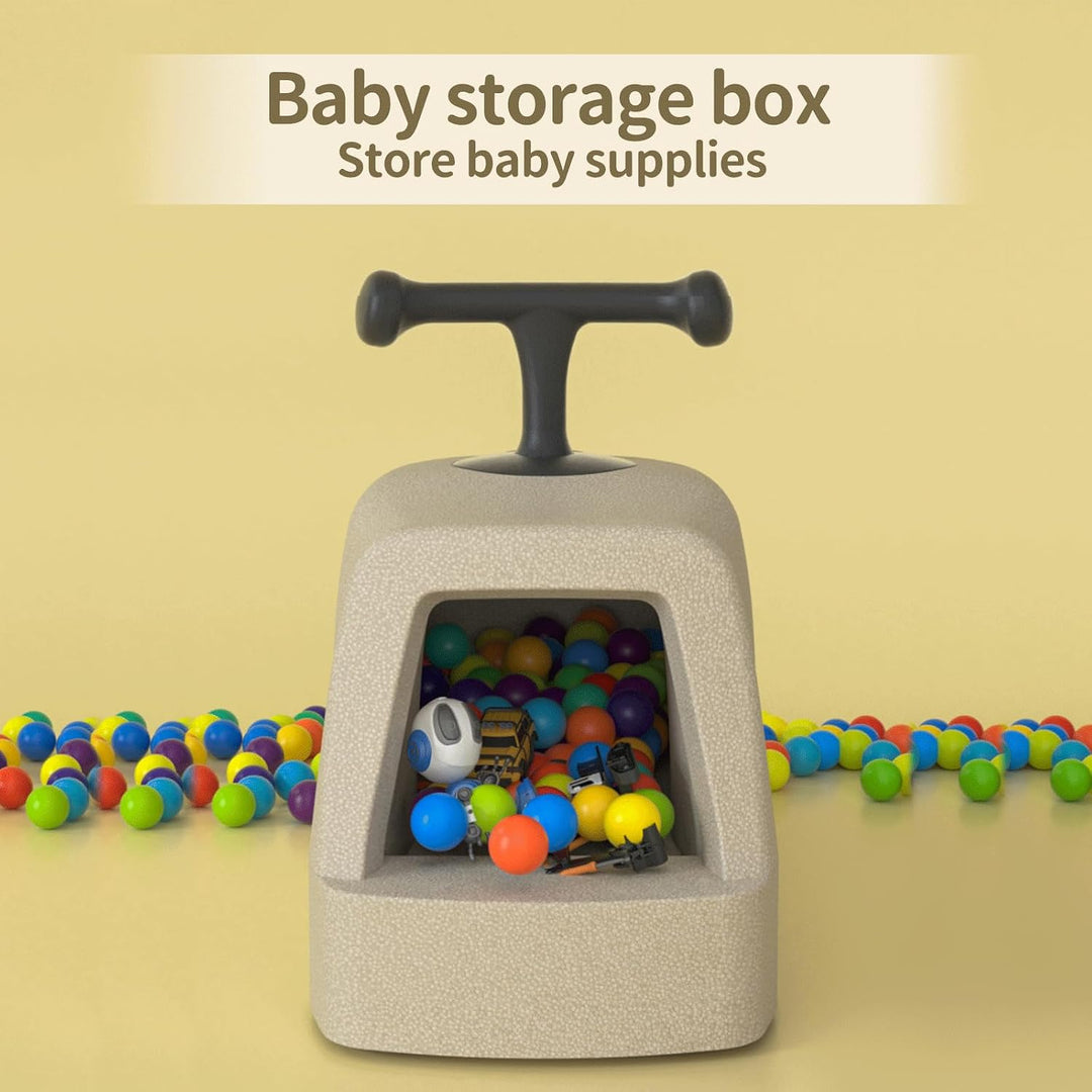 Babyrollbrett, EPP, Baby Walker, Wippauto, Rutschfahrzeug/Laufbrett – für Babys ab 6 Monaten (52 x 2