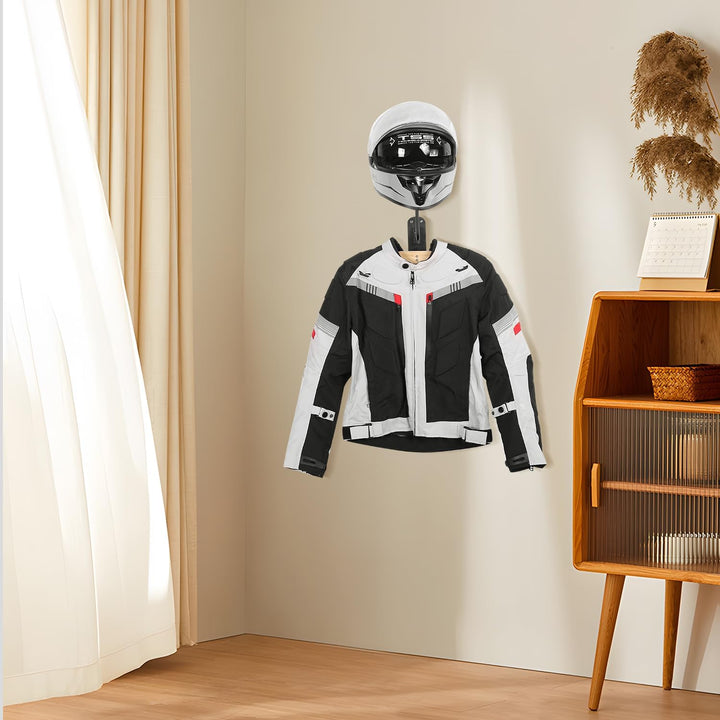 motofans Helmhalterung für Motorrad, Wandmontage, Motorradhelm, Huthalterung, aus Aluminiumlegierung