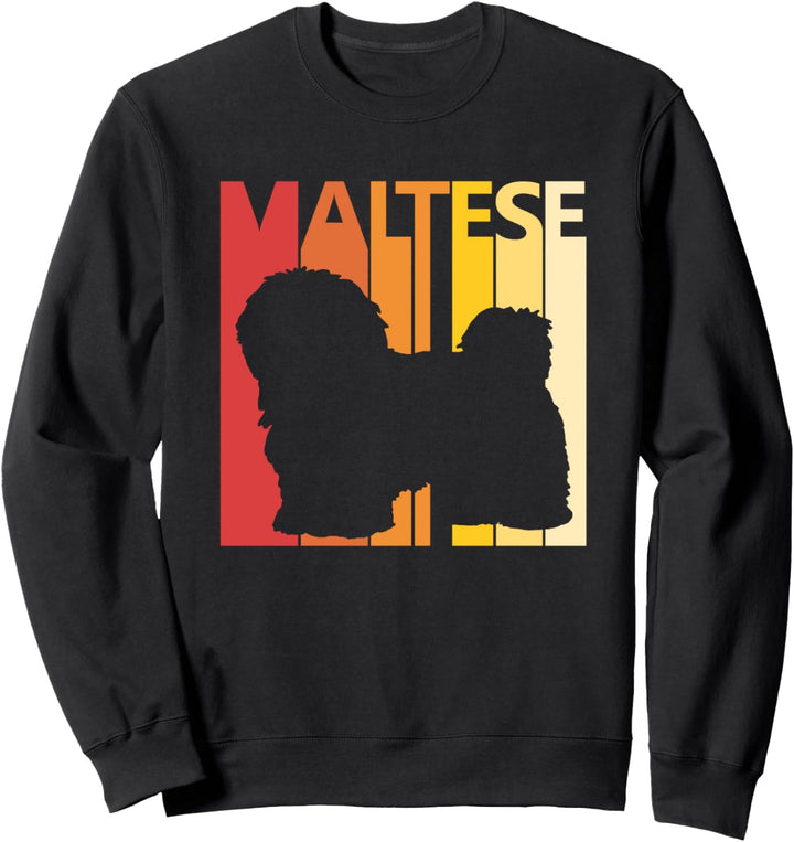 Malteser Hund Sweatshirt