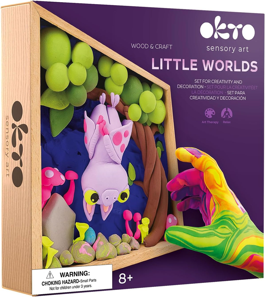 OKTO Bat/Air Clay Kunst im Holzdekor