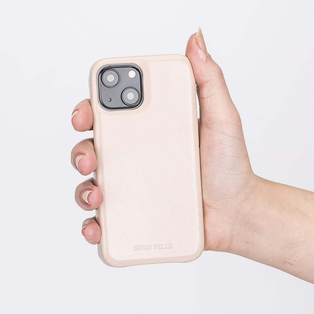 Solo Pelle Lederhülle für das Apple iPhone 13 Mini in 5.4 Zoll Princeton Case Leder Hülle Ledertasch