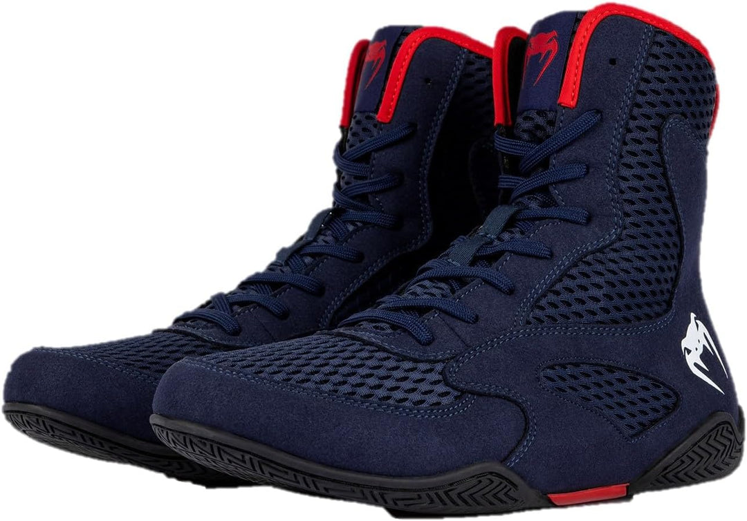 Venum Herren Contender Boxschuhe 5 Men/6.5 Women Marineblau Rot, 5 Men/6.5 Women Marineblau Rot