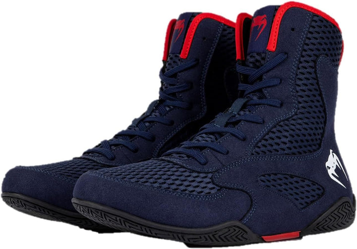 Venum Herren Contender Boxschuhe 5 Men/6.5 Women Marineblau Rot, 5 Men/6.5 Women Marineblau Rot