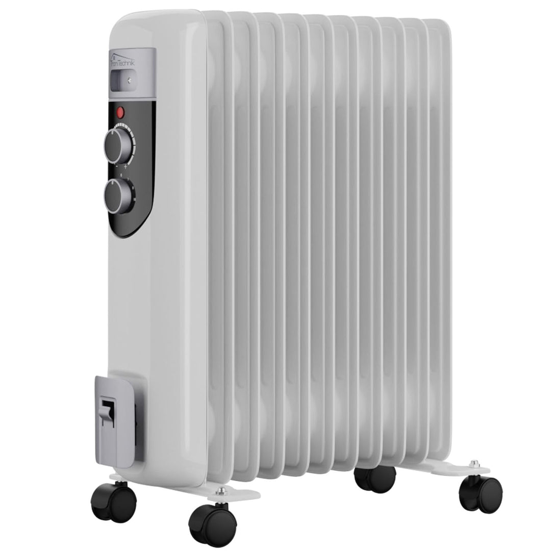 Tronitechnik® Elektroheizung Ölradiator Öl-Heizung Radiator 3 Heizstufen 11 Rippen Elektrischer Heiz