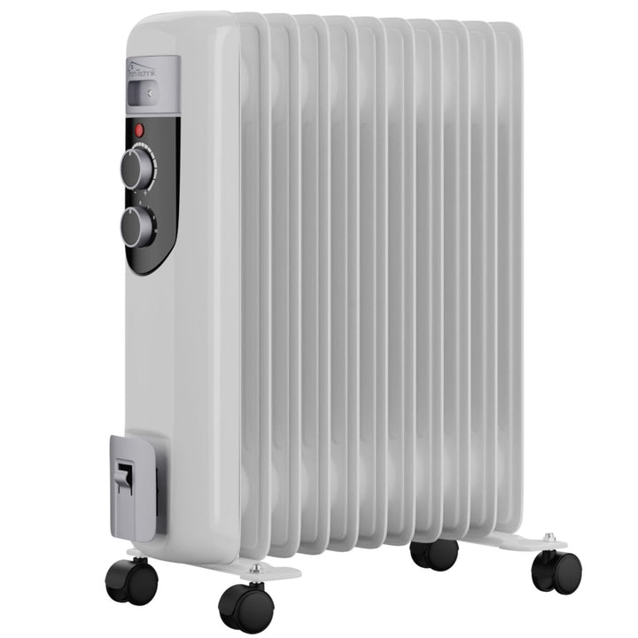 Tronitechnik® Elektroheizung Ölradiator Öl-Heizung Radiator 3 Heizstufen 11 Rippen Elektrischer Heiz