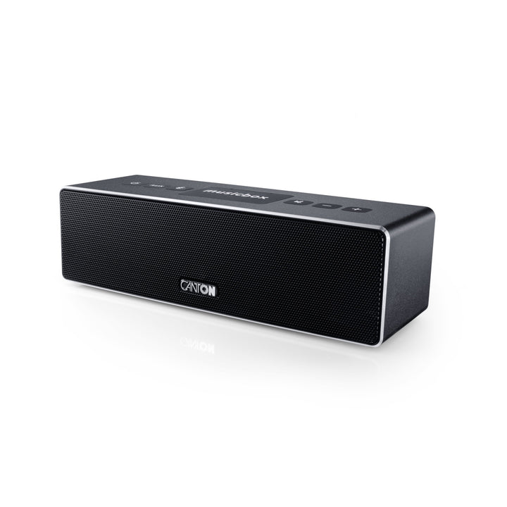 Canton Musicbox XS Portabler Bluetooth-Lautsprecher - Schwarz schwarz Single, schwarz Single