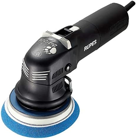 Rupes LHR12E DLX Kit Car Polisher (Rupes Duetto 12mm car polisher Deluxe) Black 220v EU Plug