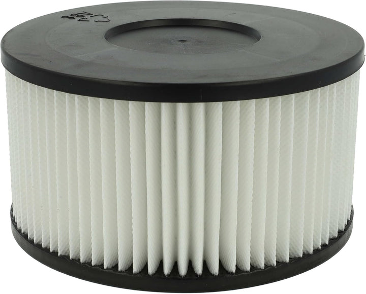 vhbw 2x Staubsaugerfilter Ersatz für TecTake 400563 für Aschesauger | HEPA-Filter Schwarz Weiss