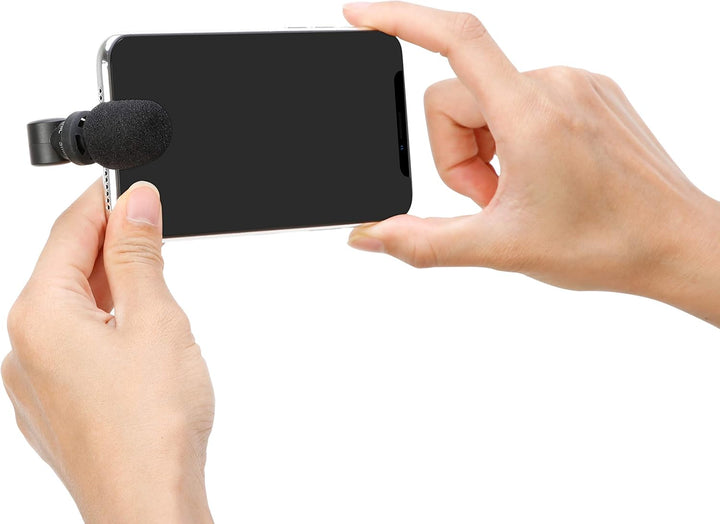 Saramonic Ultrakompaktes omnidirektionales Kondensatormikrofon mit Lightning für iPhone & iPad (Smar