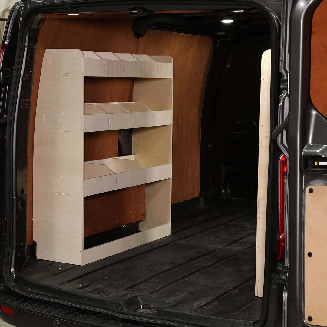Vanify - Kompatibel mit Citroen Jumpy L2 (M) 2016+ Fahrzeugeinrichtung Fahrzeugregale, doppelte Rega