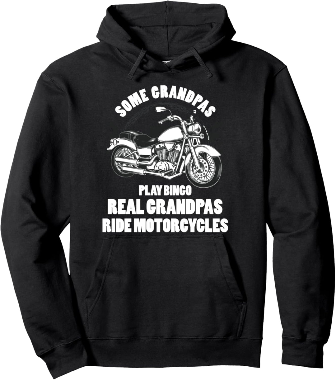 Rentner Biker Motorrad Ruhestand Geschenk Motorradfahrer Pullover Hoodie