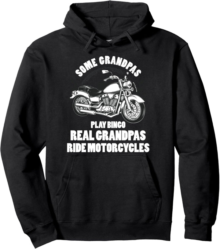 Rentner Biker Motorrad Ruhestand Geschenk Motorradfahrer Pullover Hoodie