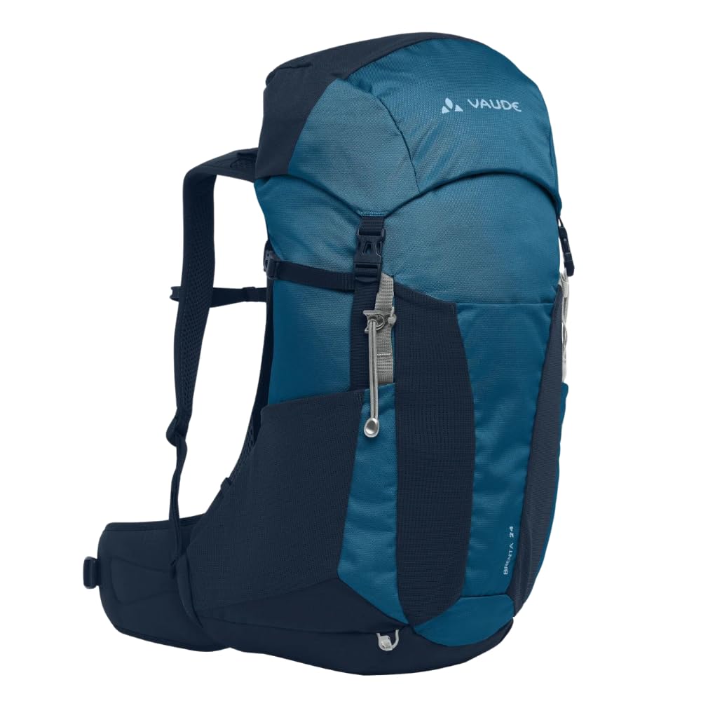 VAUDE Brenta 24 Wanderrucksack 24L mit ergonomischem Tragesystem, atmungsaktiver Rückwand, Trinksyst