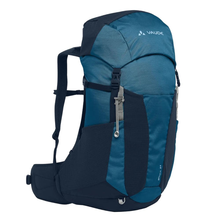 VAUDE Brenta 24 Wanderrucksack 24L mit ergonomischem Tragesystem, atmungsaktiver Rückwand, Trinksyst