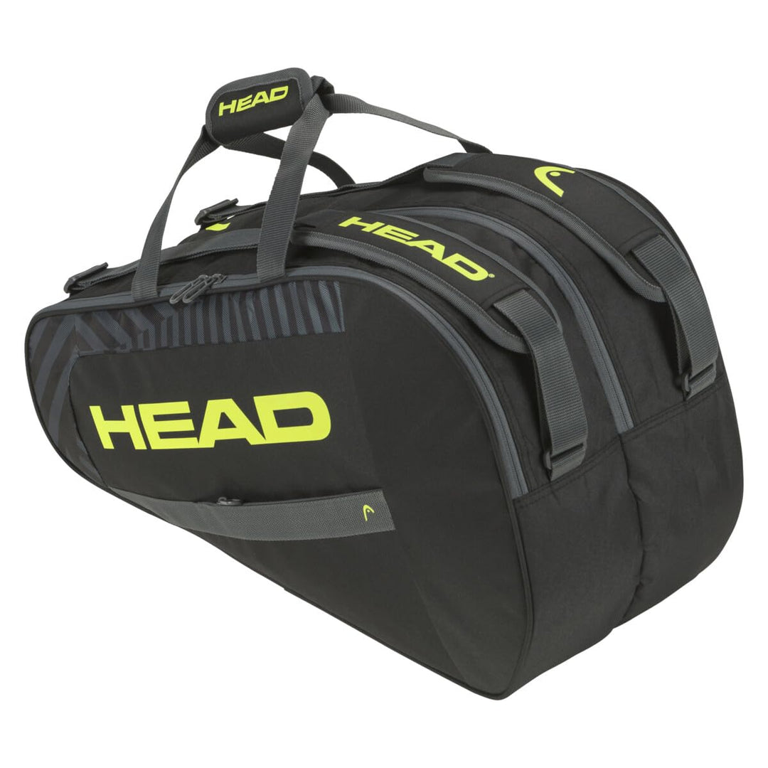 HEAD Base Padel Bag Padeltasche M Schwarz/Gelb, Schwarz/Gelb