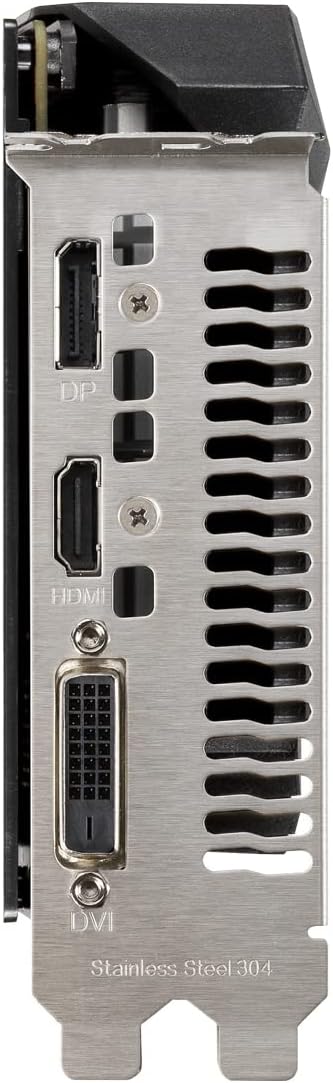 ASUS TUF Nvidia GeForce GTX 1650 4GB OC Edition Gaming Grafikkarte (GDDR6 Speicher, PCIe 3.0, 1x HDM