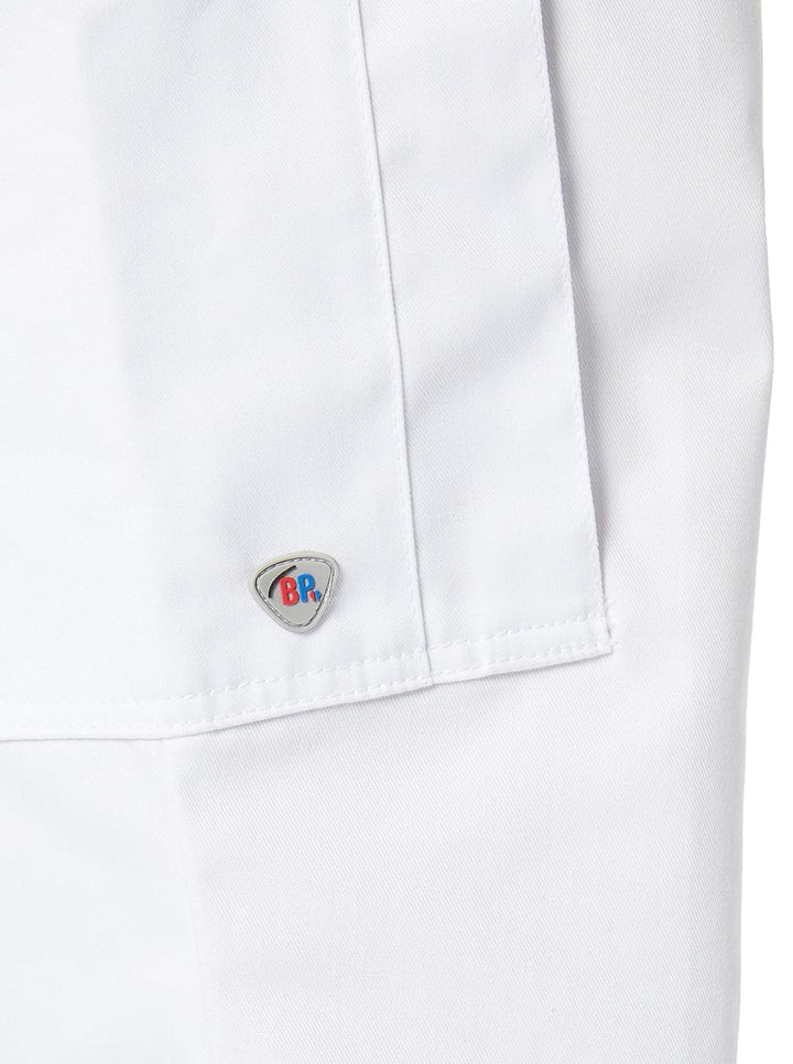 BP 1646-400-21-Mn Unisex-Hose, mit Gummizug in der Taille, 215,00 g/m² Stoffmischung, weiss, Mn Mn W