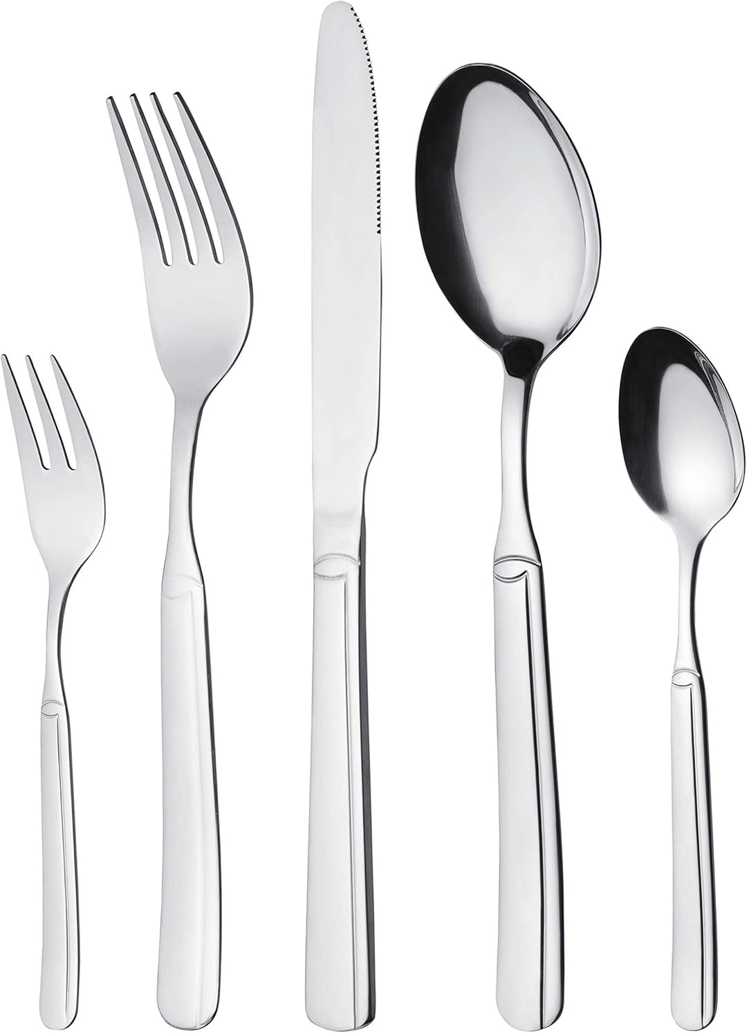 GRÄWE Besteckkoffer für 12 Personen, 68-teilig aus Edelstahl, Besteck Set inkl. Koffer mit Tafelbest