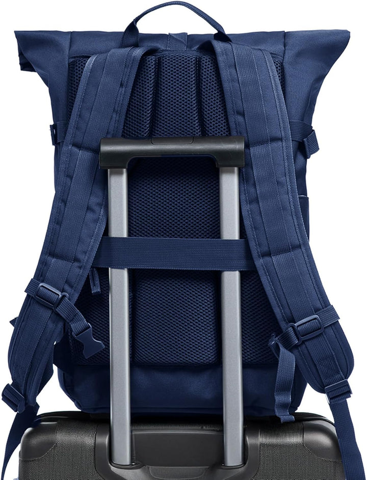 SONS OF ALOHA Roll-Top Rucksack Damen & Herren - NALU gross - Rolltop mit Laptopfach 16" und Schuhfa