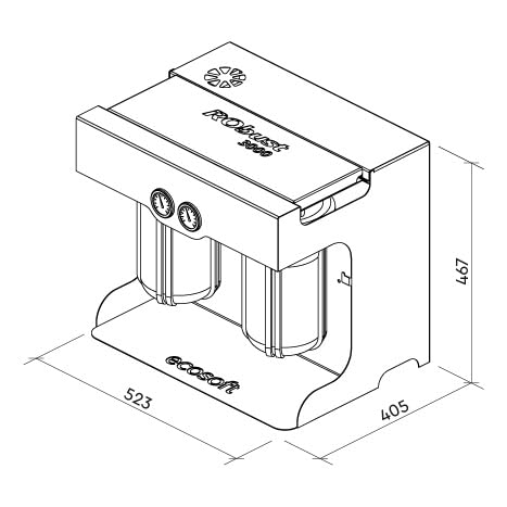 Umkehrosmoseanlage Robust 3000